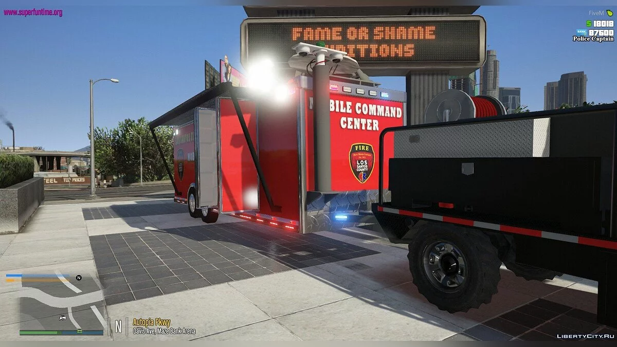 Mobile Command Trailer 1.00 / GTA 5
