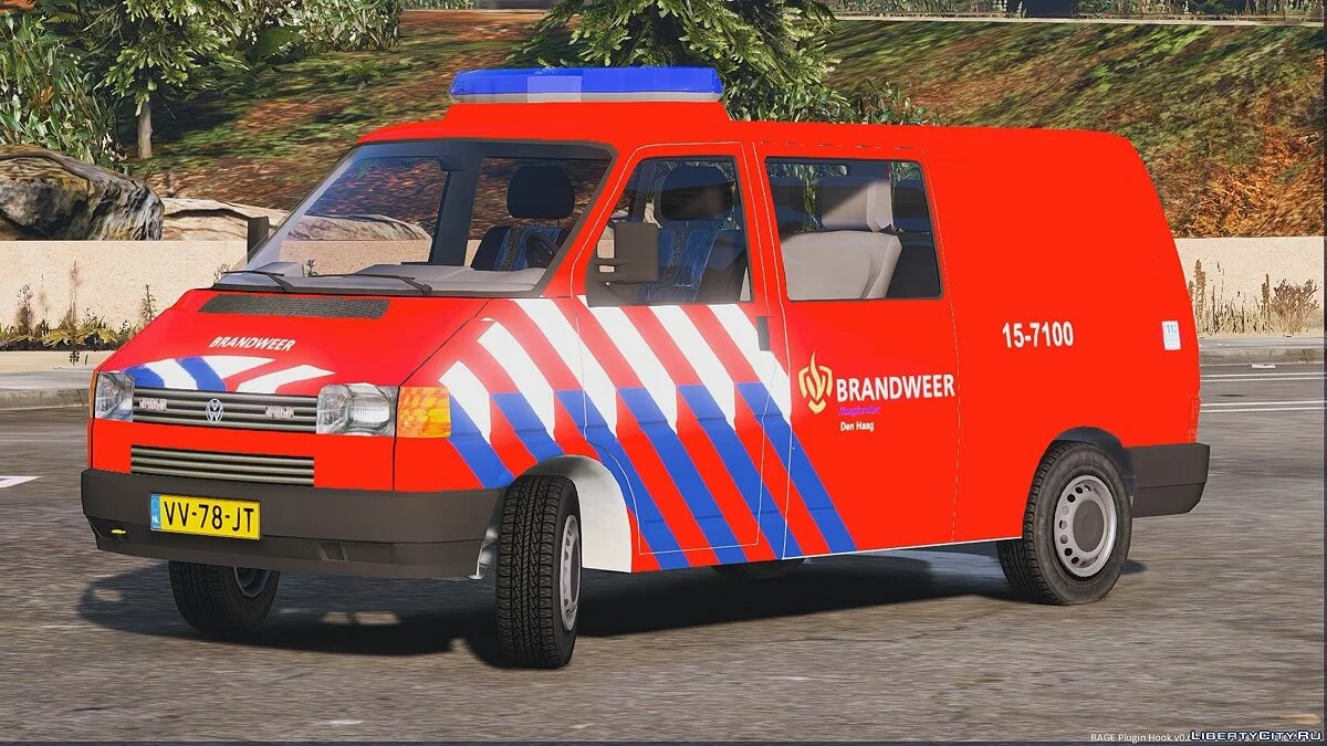 T4 Brandweer [Vista] 1.0 / GTA 5