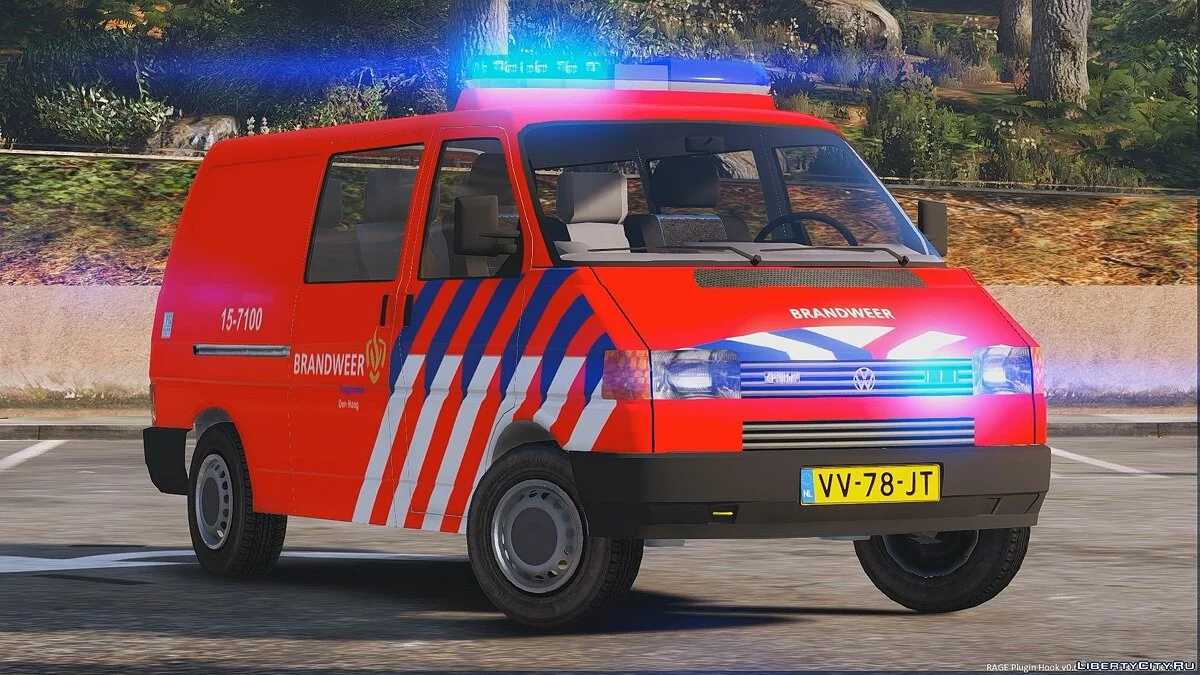 T4 Brandweer [Vista] 1.0 / GTA 5