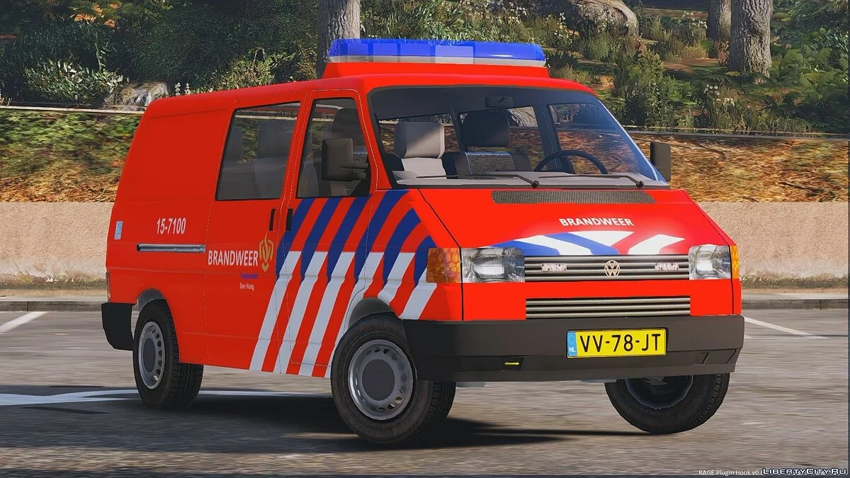 T4 Brandweer [Vista] 1.0 / GTA 5