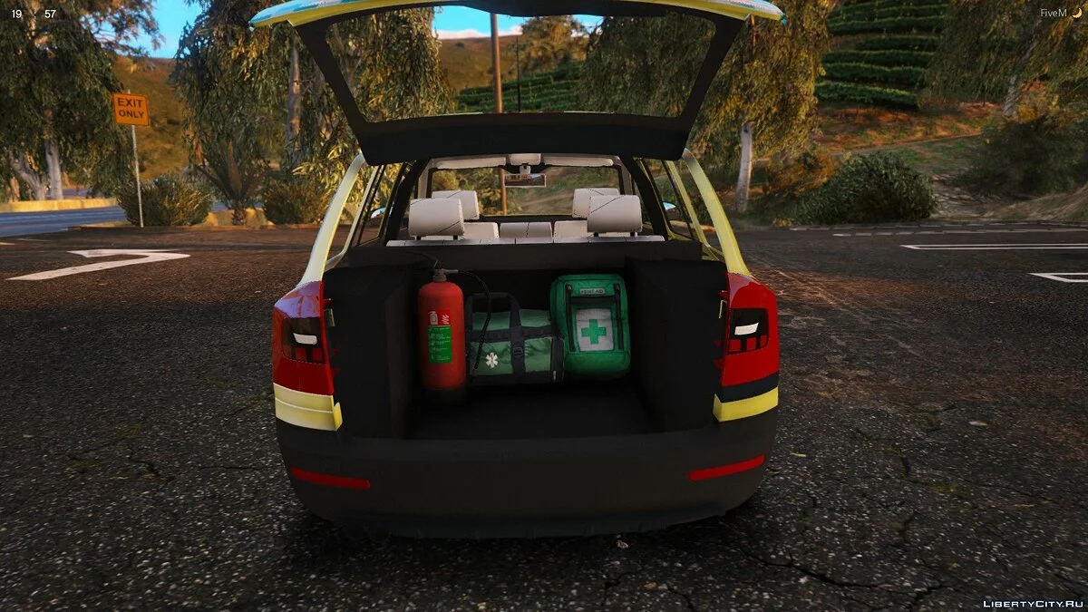 Norsk Skoda Octavia Akuttbil / Norwegian Skoda Octavia Rapid Response Unit / GTA 5