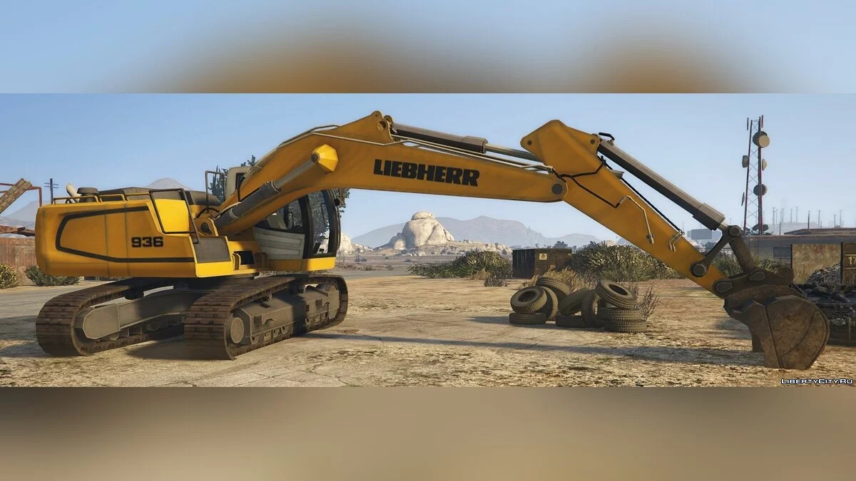 2015 Liebherr 936 Excavator [Add-On] 1.0 / GTA 5
