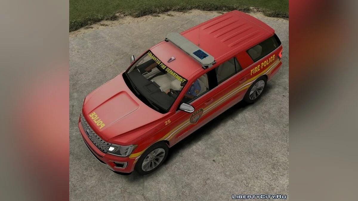 2018 Ford Expedition Fire Dept [ELS] 1.00 / GTA 5