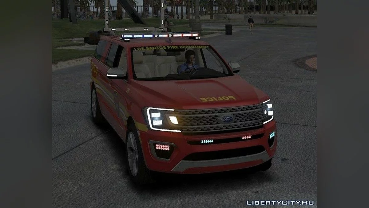 2018 Ford Expedition Fire Dept [ELS] 1.00 / GTA 5