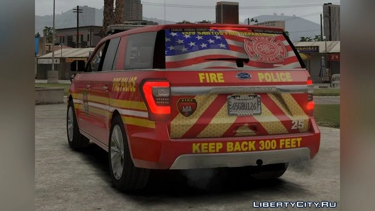 2018 Ford Expedition Fire Dept [ELS] 1.00 / GTA 5
