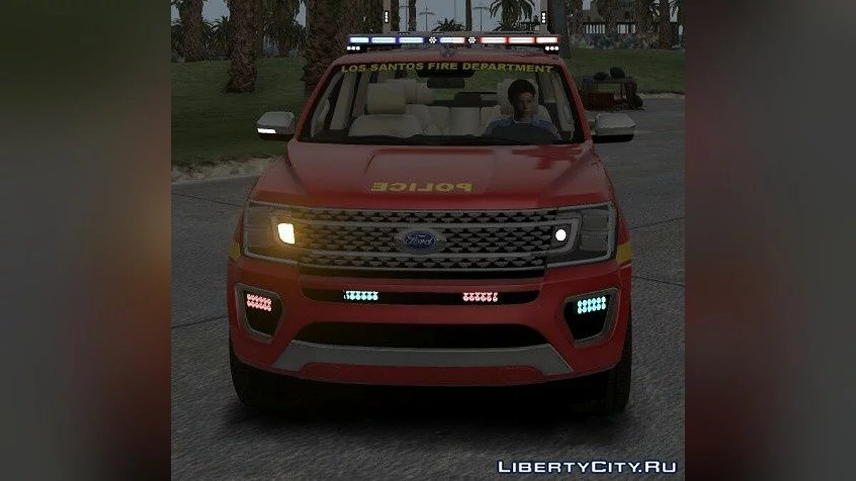 2018 Ford Expedition Fire Dept [ELS] 1.00 / GTA 5
