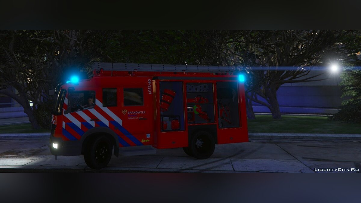 Замена firetruk.yft в GTA 5 (27 файлов)