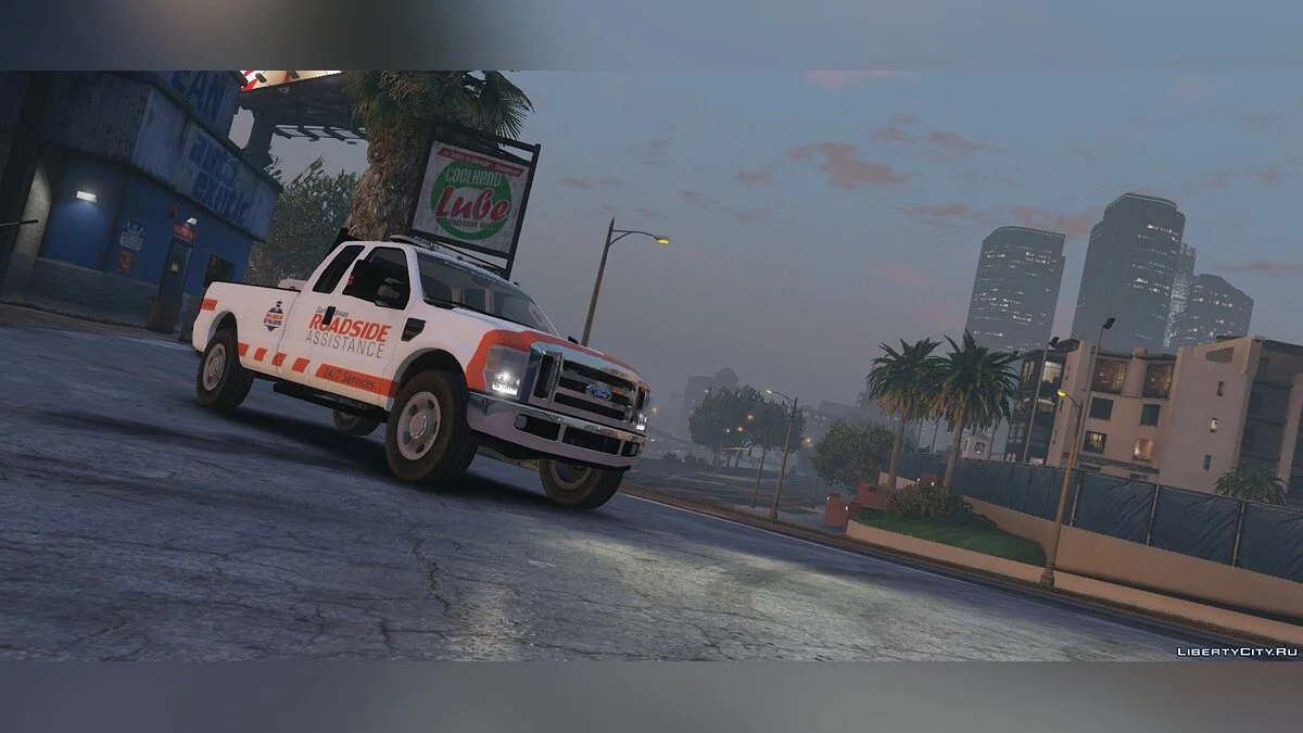 [ELS] Roadside Assistance V | Service Vehicle (F-350) 1.0 / GTA 5