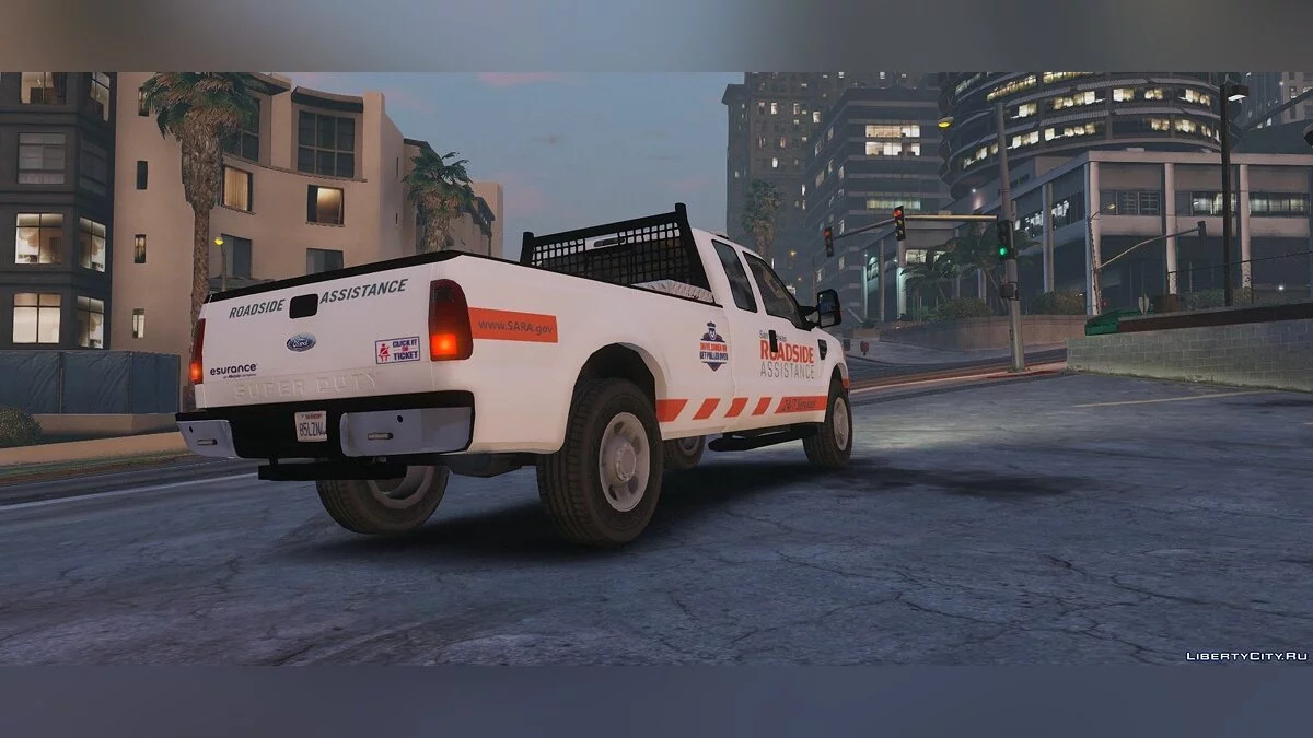 [ELS] Roadside Assistance V | Service Vehicle (F-350) 1.0 / GTA 5