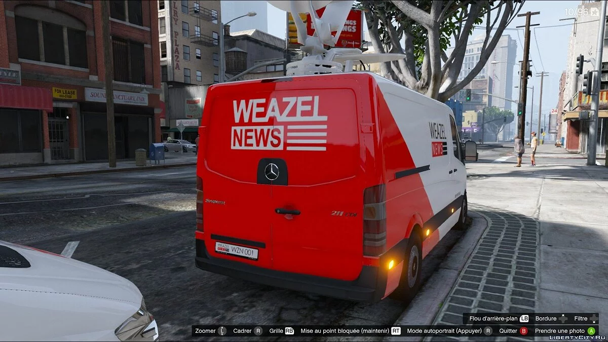 Mercedes Sprinter Weazel News 1.0 / GTA 5