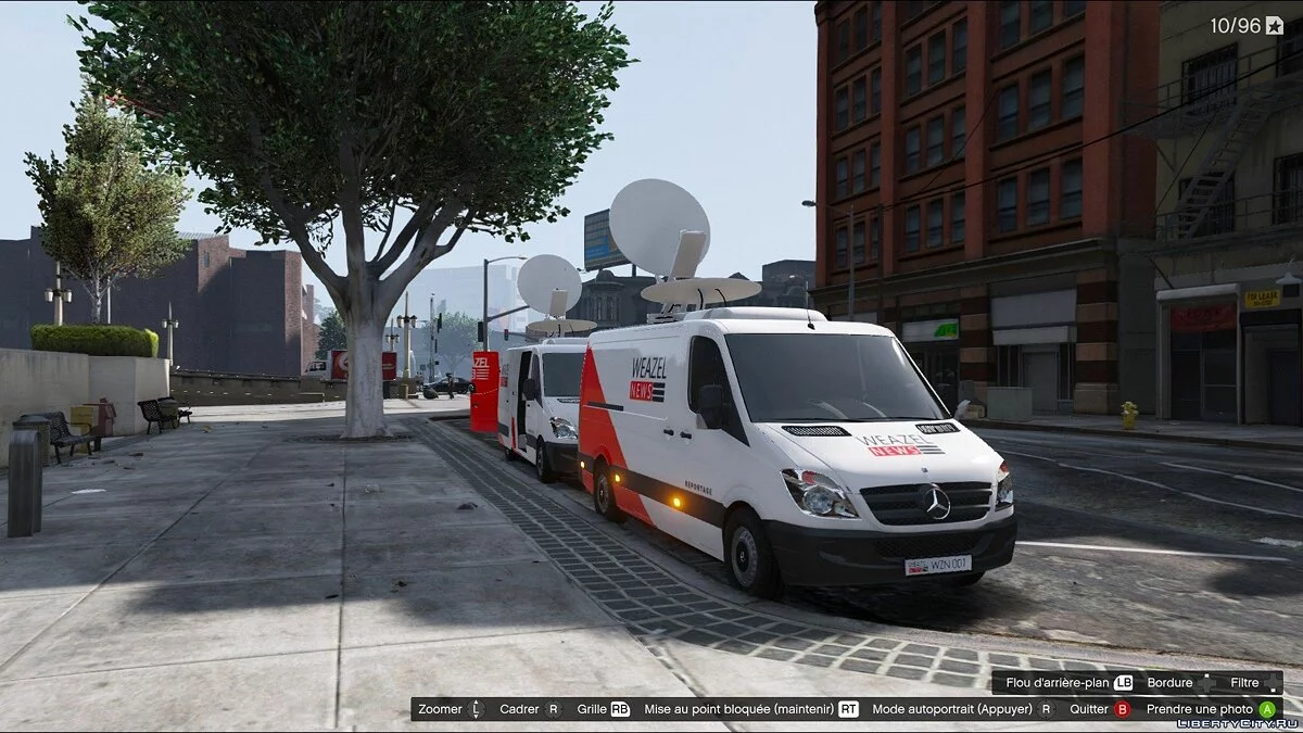 Mercedes Sprinter Weazel News 1.0 / GTA 5