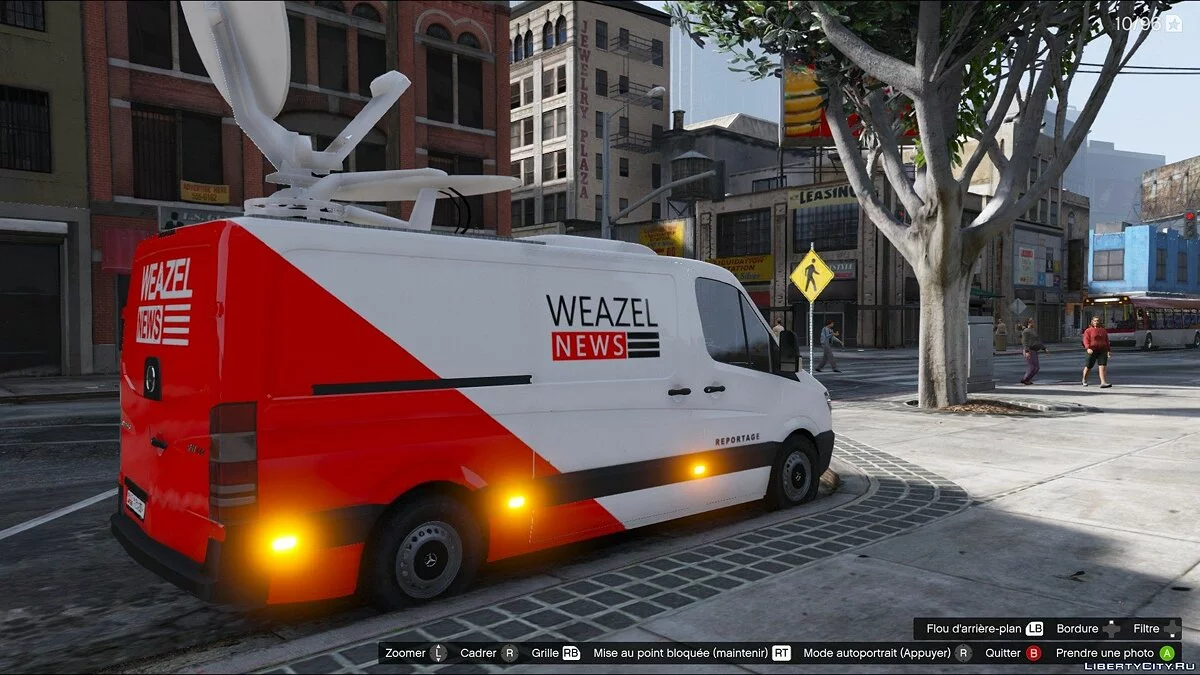 Mercedes Sprinter Weazel News 1.0 / GTA 5