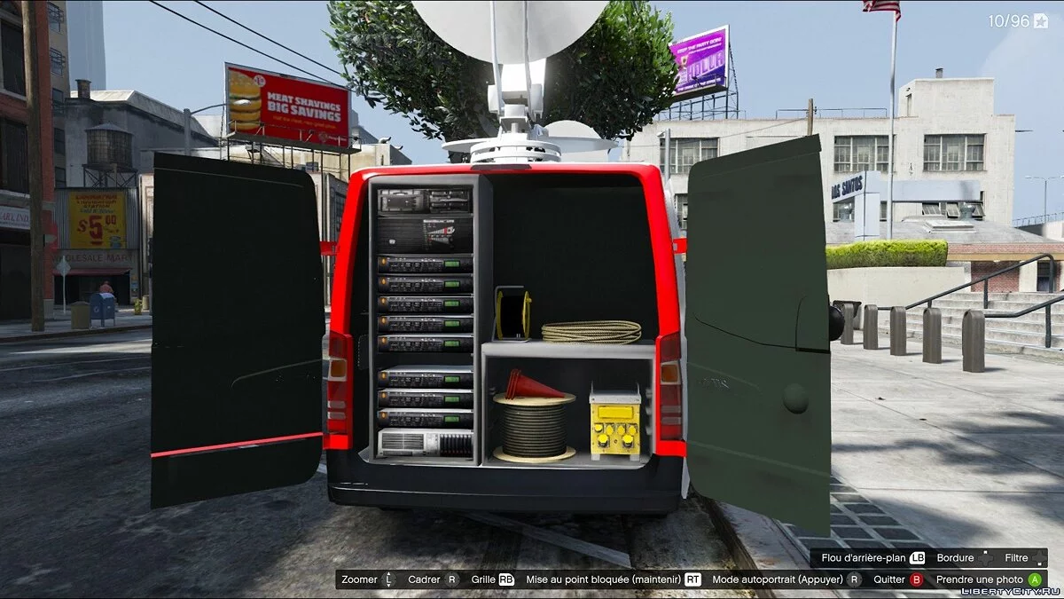 Mercedes Sprinter Weazel News 1.0 / GTA 5