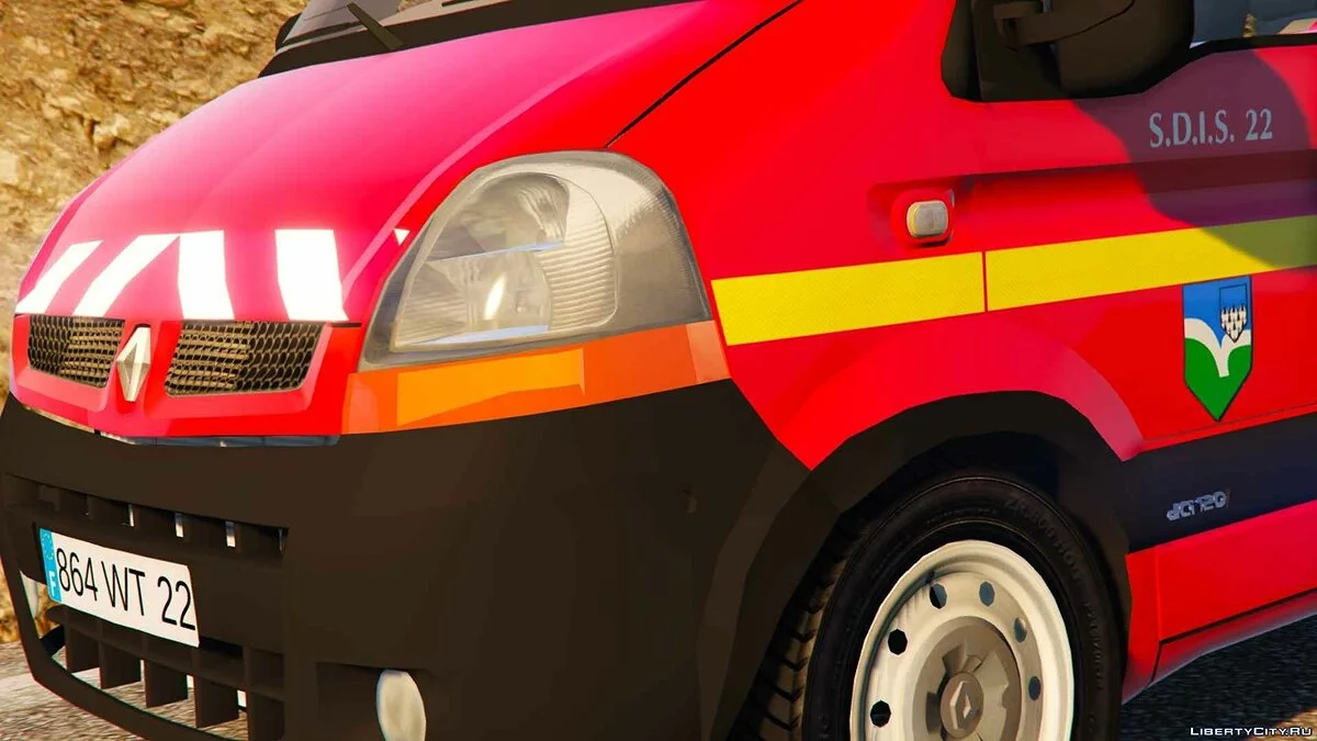 Renault Master 2005 - VTP Sapeurs-Pompiers [Add-On] 1.0 / GTA 5