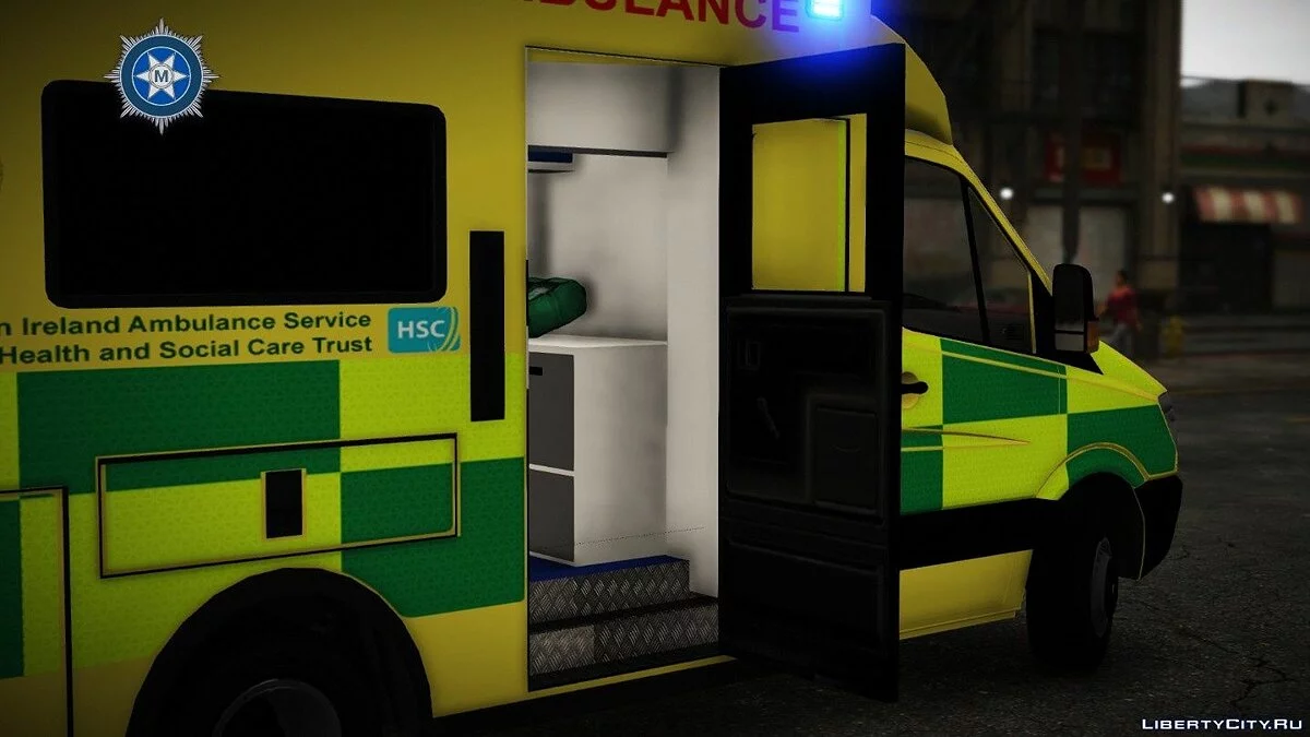 2010 British Mercedes Sprinter Ambulance [ELS] [NIAS] [LAS] V1.0 / GTA 5