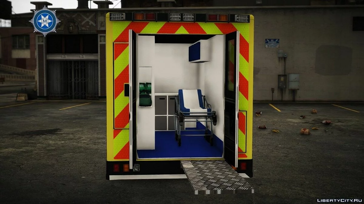2010 British Mercedes Sprinter Ambulance [ELS] [NIAS] [LAS] V1.0 / GTA 5