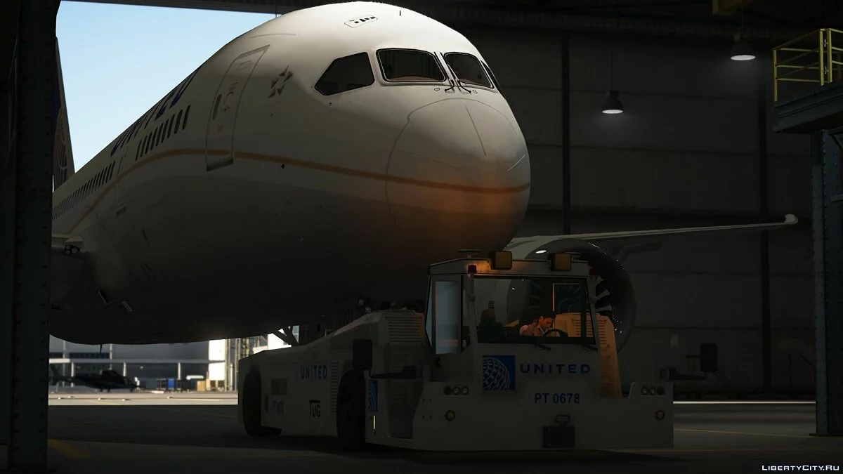  Aircraft Tug (can pull planes) [Add-On] 1.0 / GTA 5