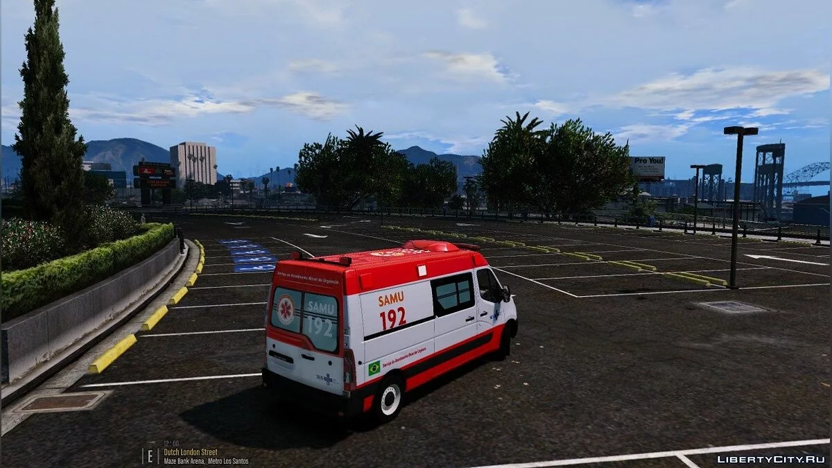 Ambulancia Renault Master SAMU [ELS] 1.0 / GTA 5