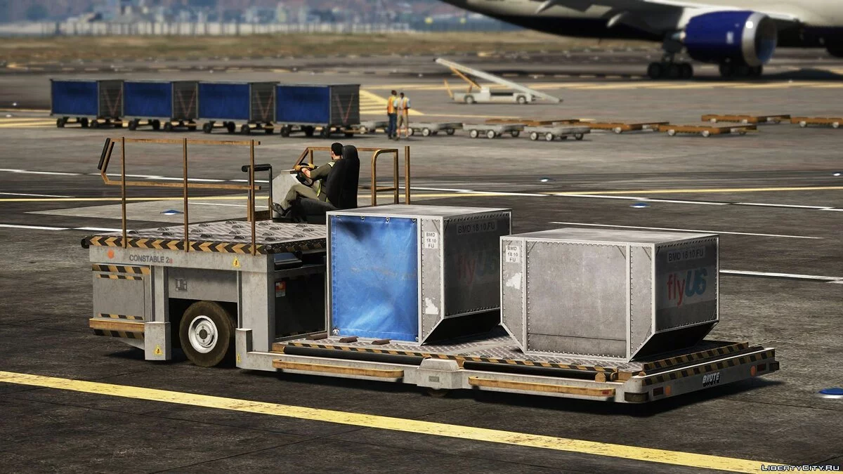 Brute Cargoloader (working platform) [Add-On] 1.0 / GTA 5