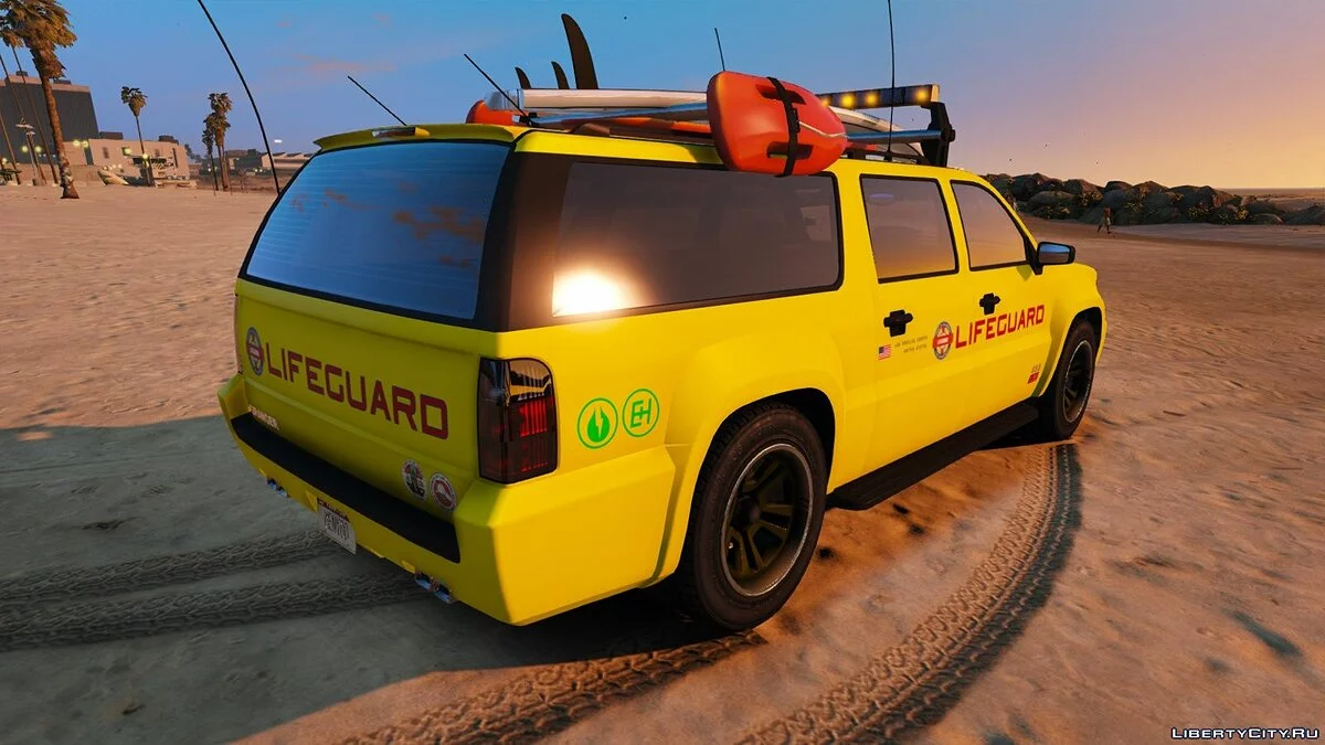 Los Angeles LIFEGUARD vehicle replace 1.0 / GTA 5