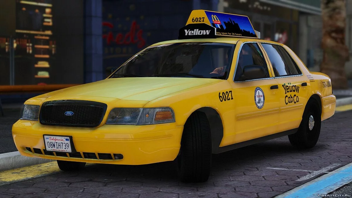 2011 Ford Crown Victoria LA Taxi 1.1 / GTA 5
