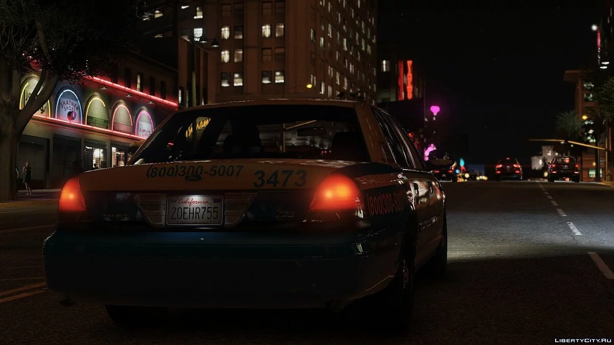 2011 Ford Crown Victoria LA Taxi 1.1 / GTA 5