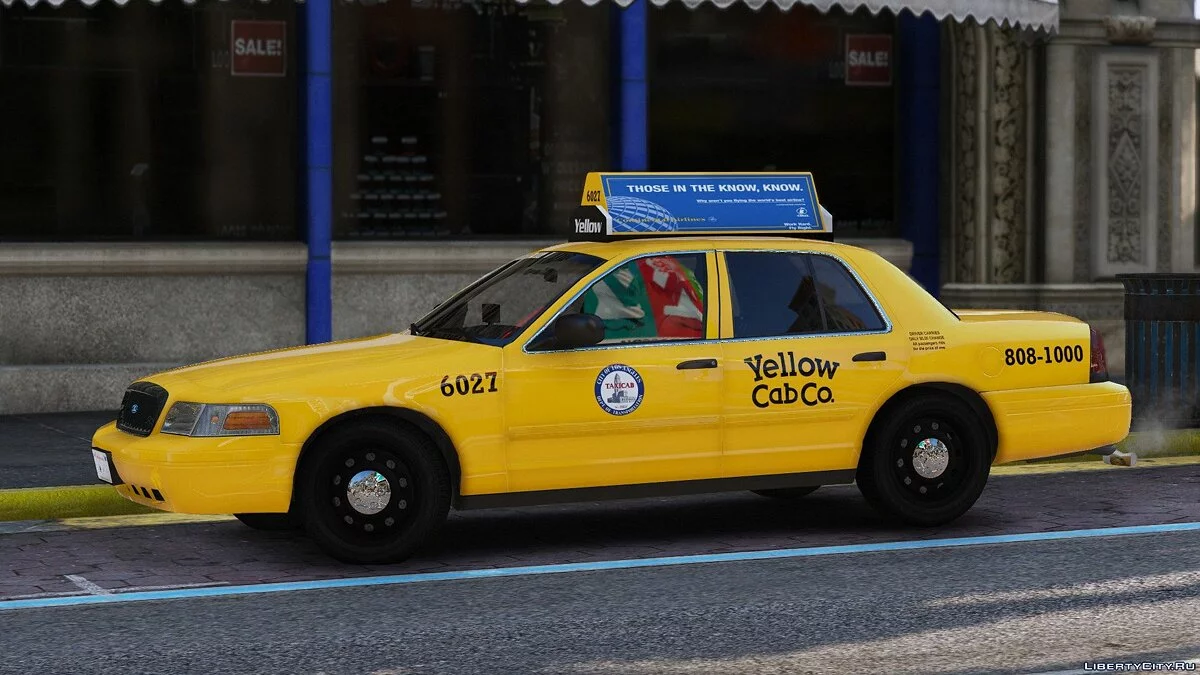 2011 Ford Crown Victoria LA Taxi 1.1 / GTA 5