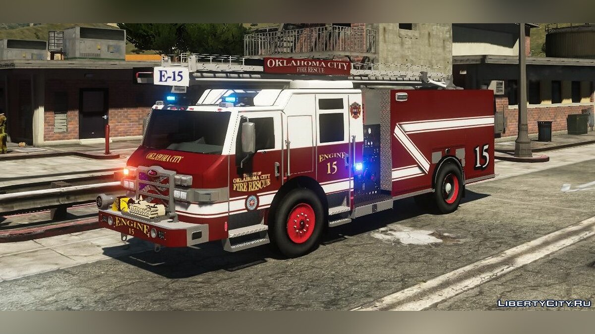 Замена firetruk.yft в GTA 5 (27 файлов)