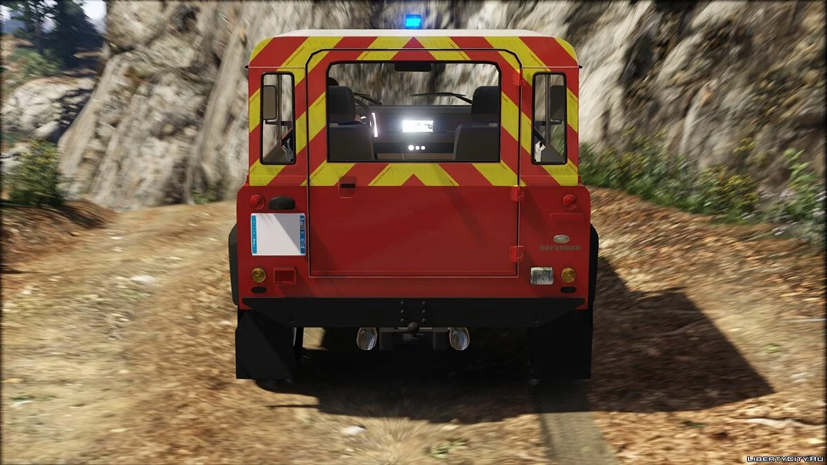 Land-Rover Defender VLHR Sapeurs-Pompiers [Add-on - ELS] 1.0 / GTA 5