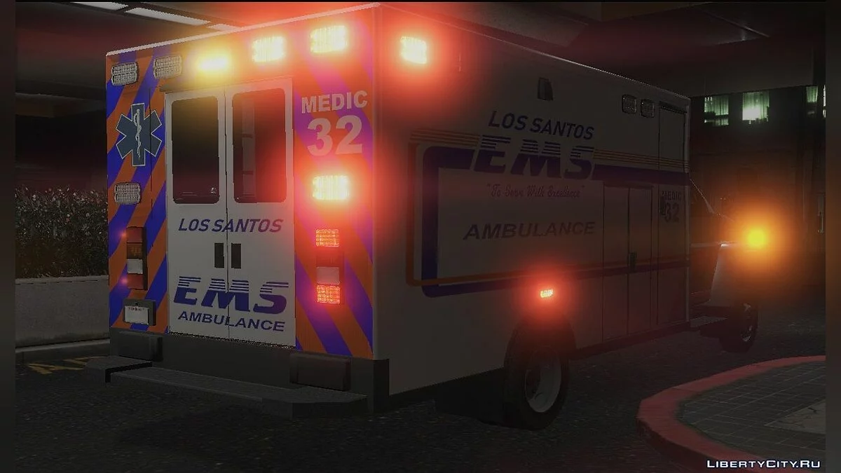 2009 GMC Topkick LS Ambulance [ELS | Template] - Скорая помощь Лос-Сантоса / GTA 5
