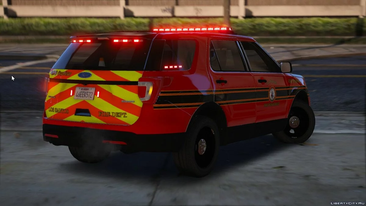 Ford Explorer - Пожарная часть Лос-Сантоса / GTA 5