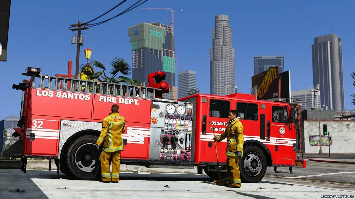 MTL Fire Truck (Improved model) [Add-On | Liveries | Template] v1.0.1 / GTA 5