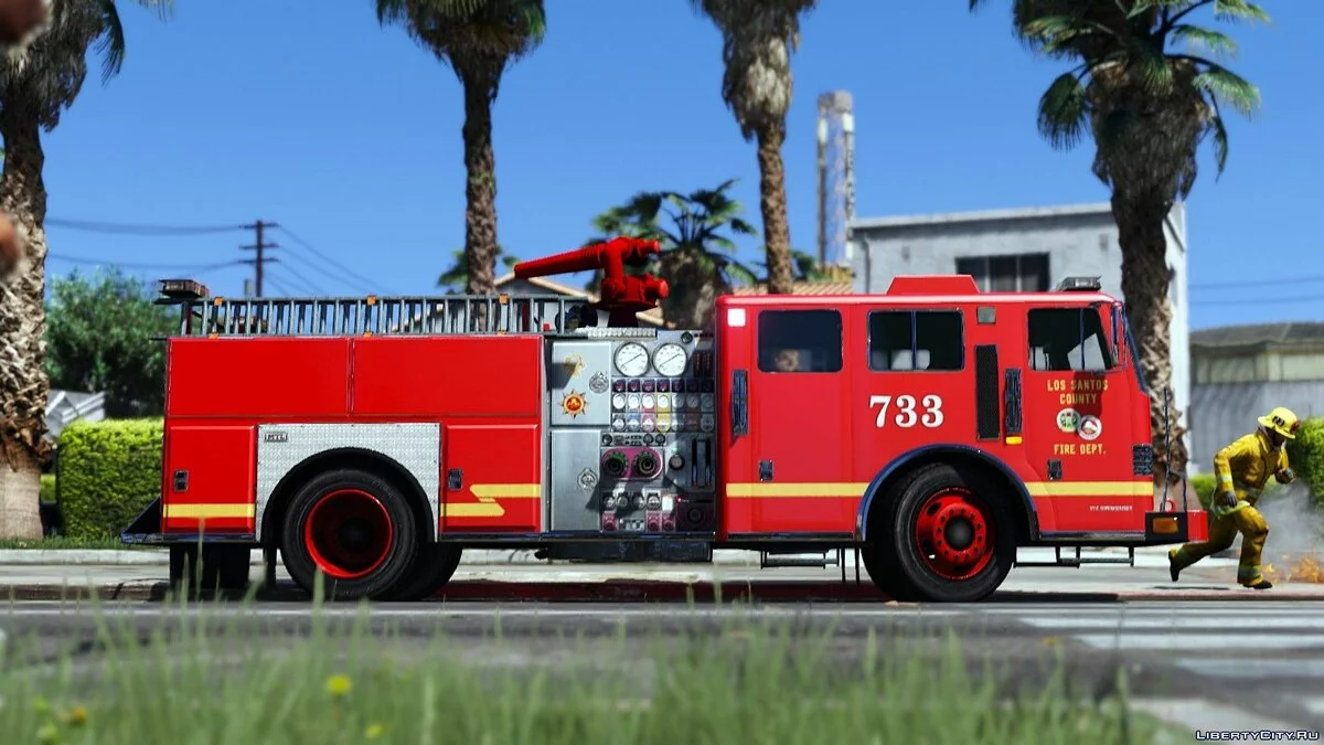MTL Fire Truck (Improved model) [Add-On | Liveries | Template] v1.0.1 / GTA 5