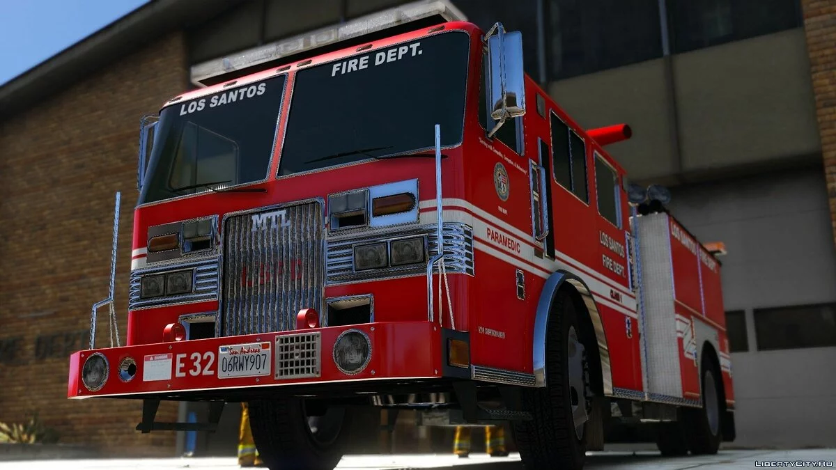 MTL Fire Truck (Improved model) [Add-On | Liveries | Template] v1.0.1 / GTA 5
