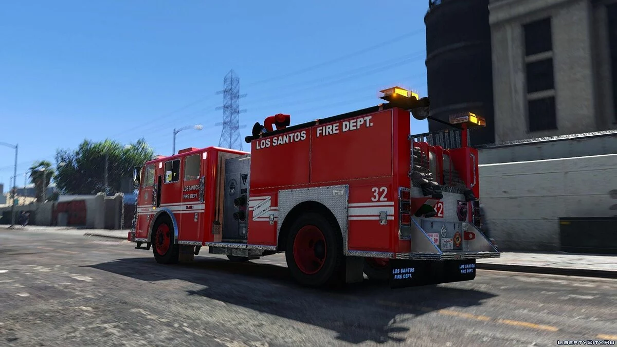 MTL Fire Truck (Improved model) [Add-On | Liveries | Template] v1.0.1 / GTA 5