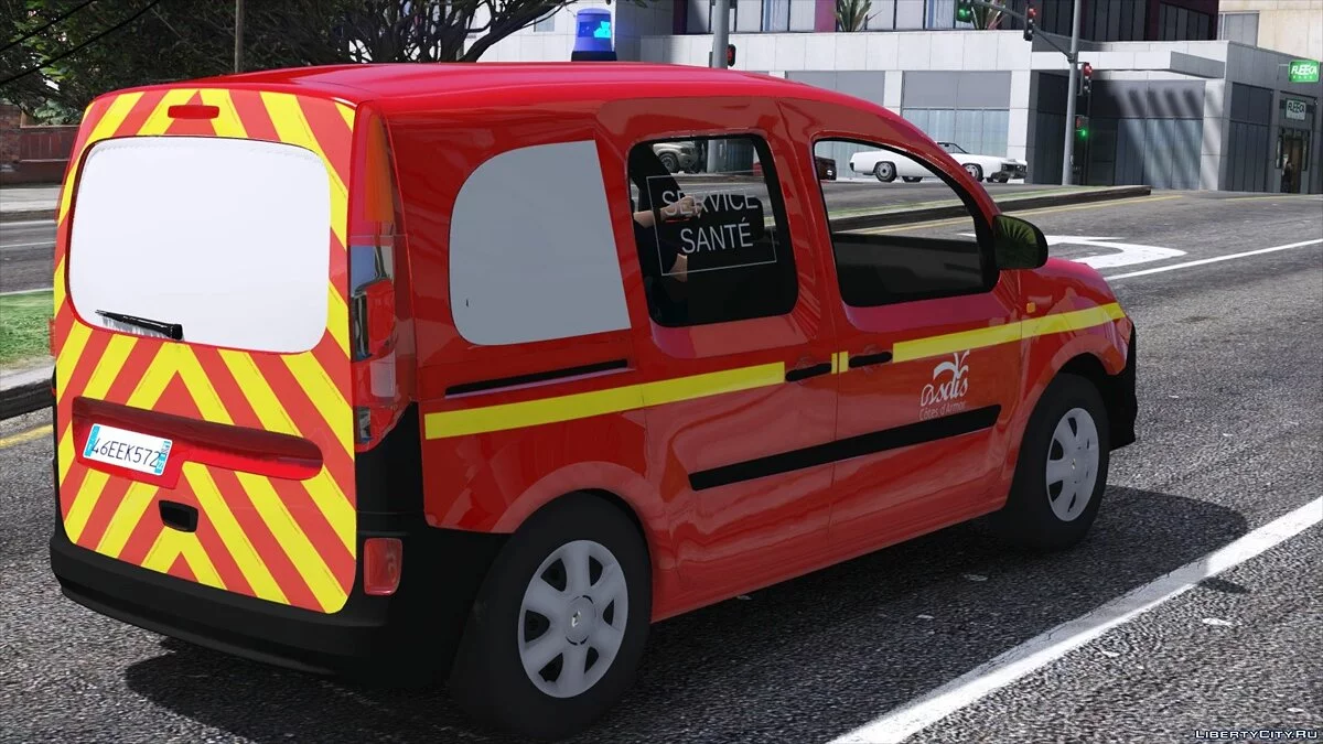 Renault Kangoo 2014 VLS Sapeurs-Pompiers - Пожарная служба Франции / GTA 5