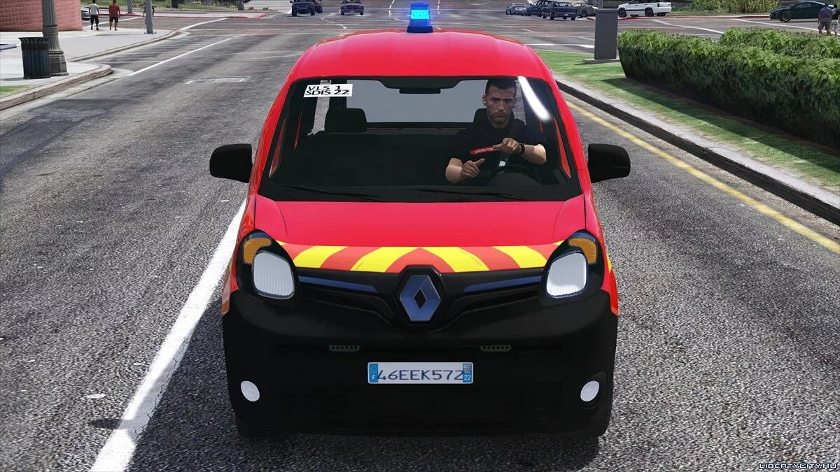 Renault Kangoo 2014 VLS Sapeurs-Pompiers - Пожарная служба Франции / GTA 5