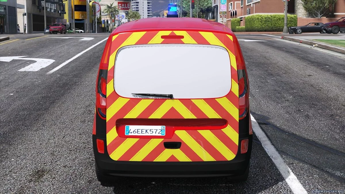 Renault Kangoo 2014 VLS Sapeurs-Pompiers - Пожарная служба Франции / GTA 5