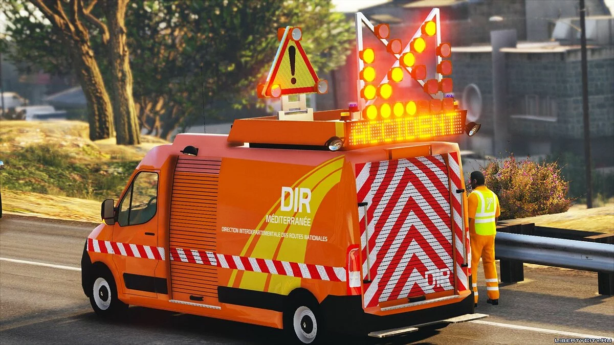 Renault Master 2010 Дорожная служба / GTA 5