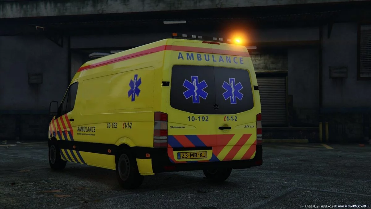 Mercedes Benz Sprinter 2010 - Скорая помощь / GTA 5