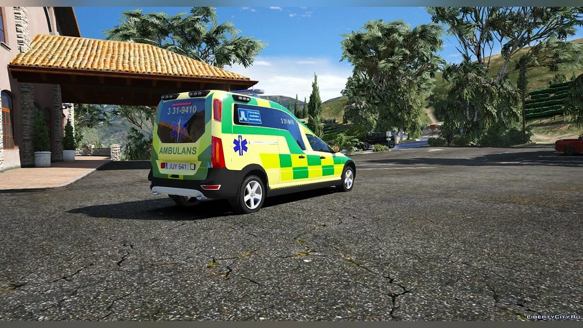 2016 Volvo XC70 Nilsson - Шведская скорая помощь / GTA 5