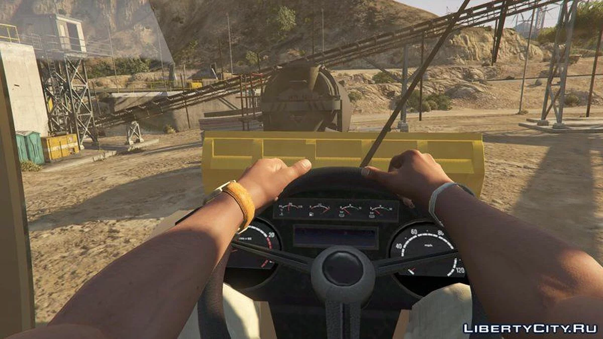 Каток Caterpillar CS56 [Add-On] / GTA 5