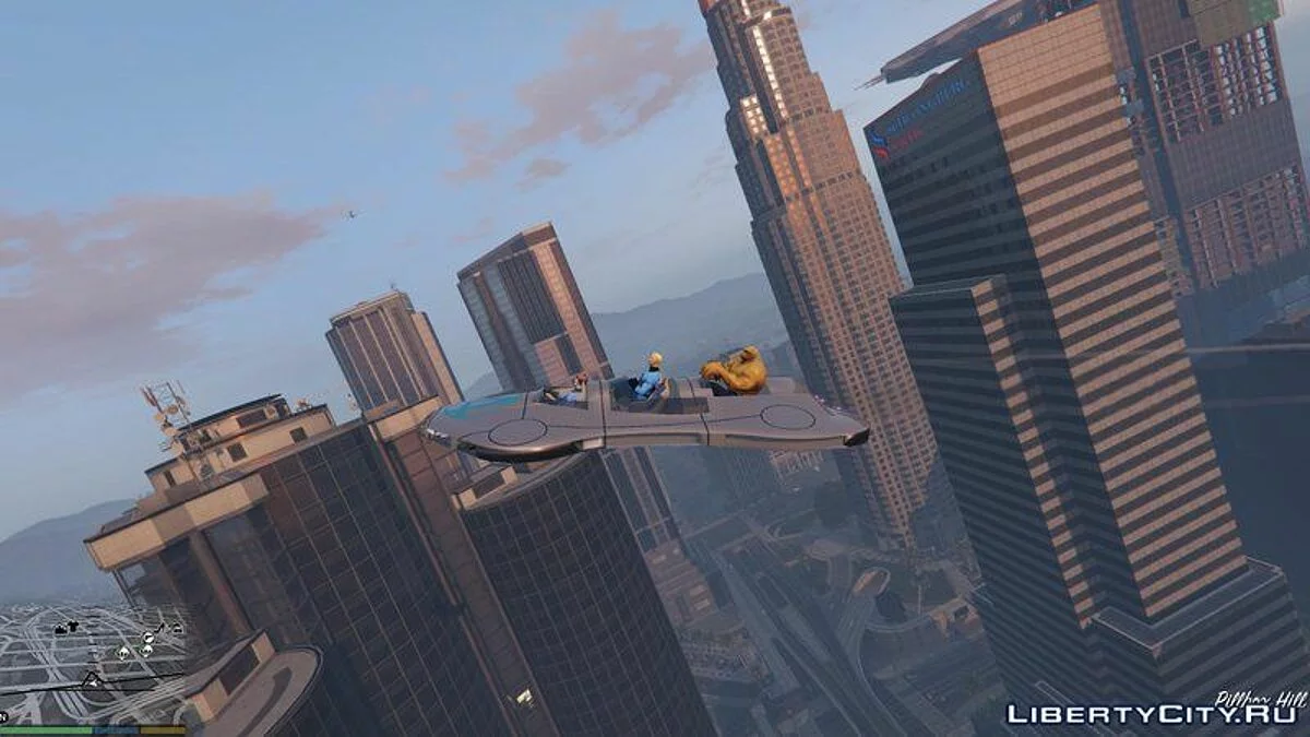 Транспорт Фантастической Четверки / GTA 5