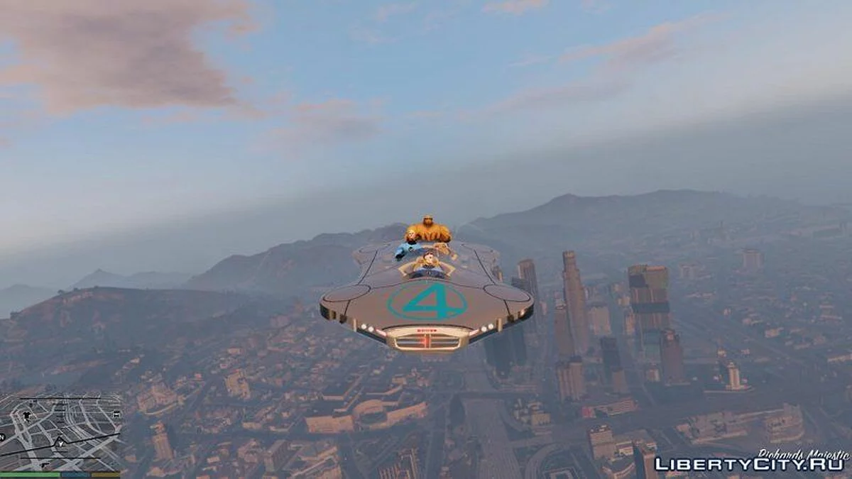 Транспорт Фантастической Четверки / GTA 5