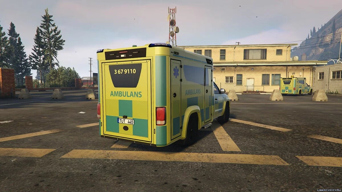 2017 Volkswagen Amarok Tamlans - Шведская скорая помощь / GTA 5