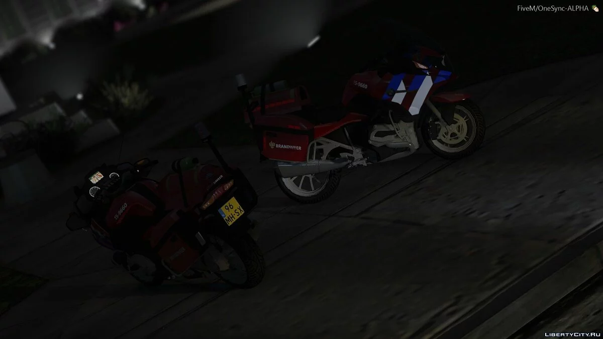 BMW 1200RT - Пожарная служба / GTA 5