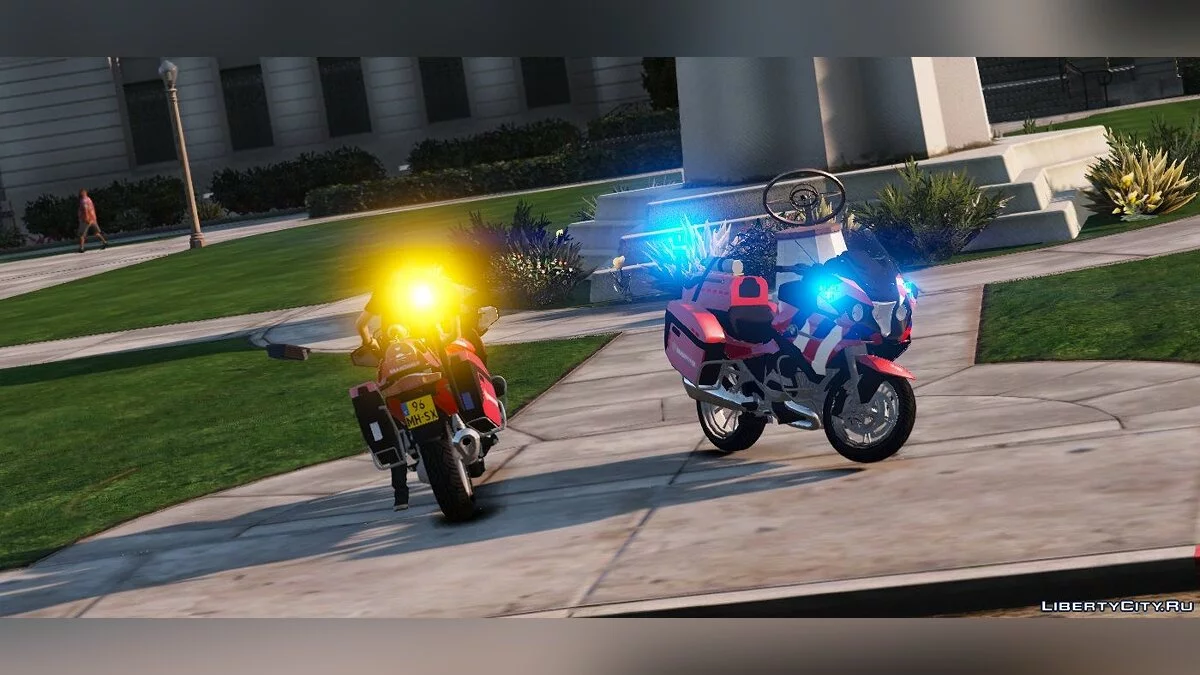 BMW 1200RT - Пожарная служба / GTA 5