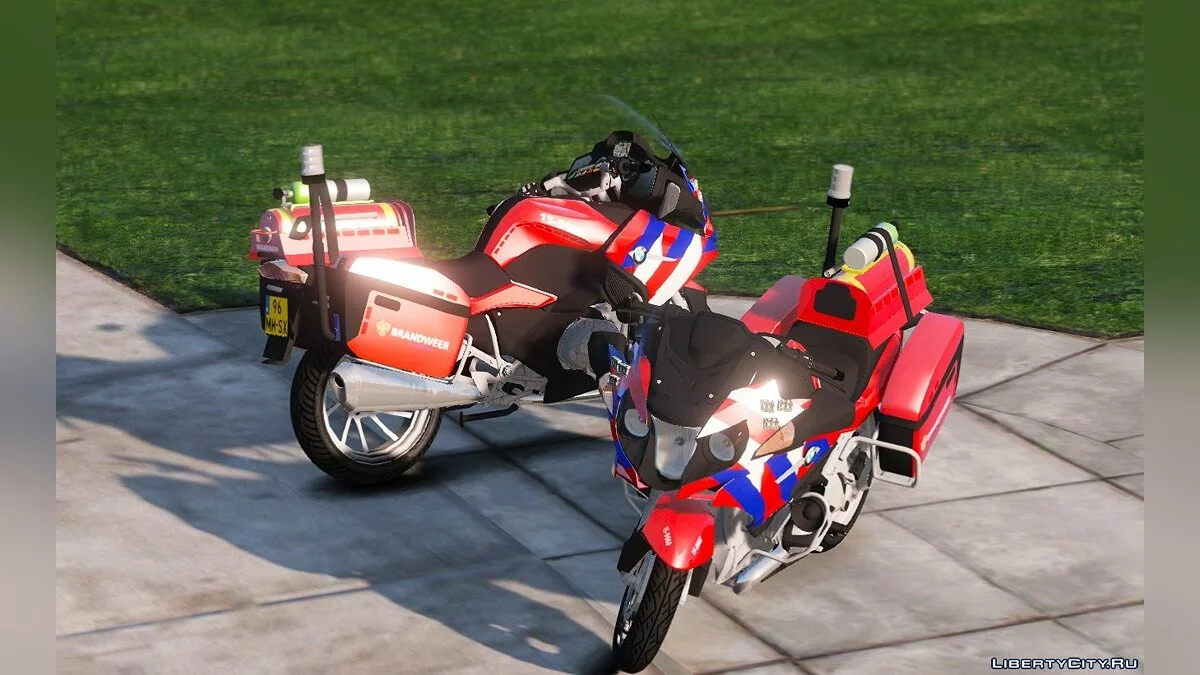 BMW 1200RT - Пожарная служба / GTA 5