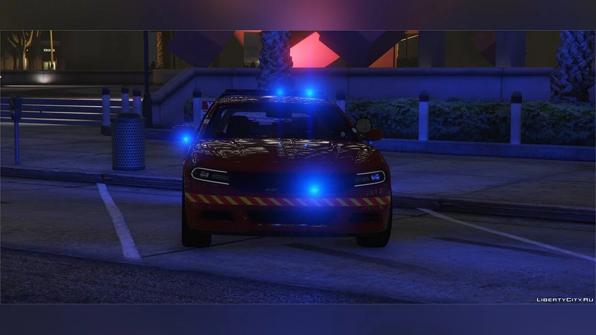 Dodge Charger RT - Машина пожарной службы / GTA 5