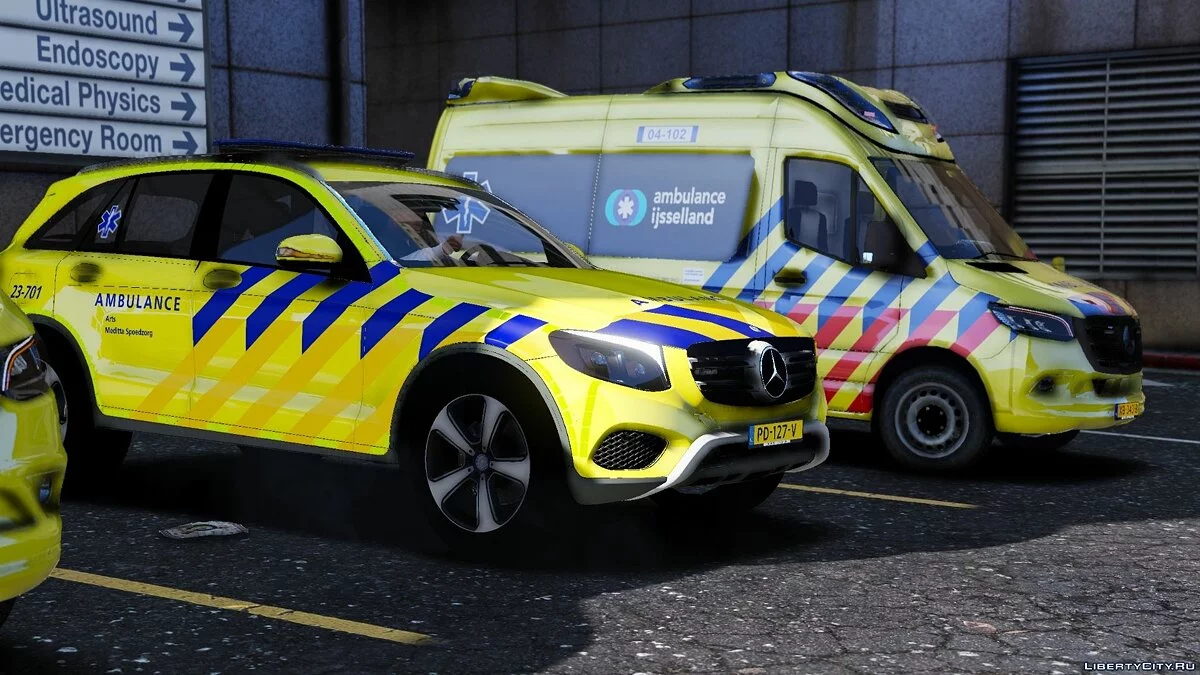 Mercedes GLC - Машина скорой помощи / GTA 5